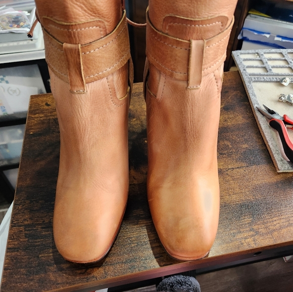 Free people Palomar bootie boots size 6.5  to 7  U.S.  E.U 37 - Picture 11 of 12